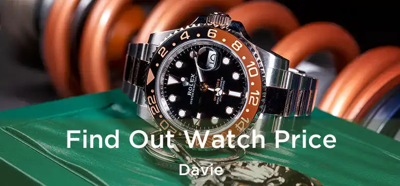 Find Out Watch Price Davie